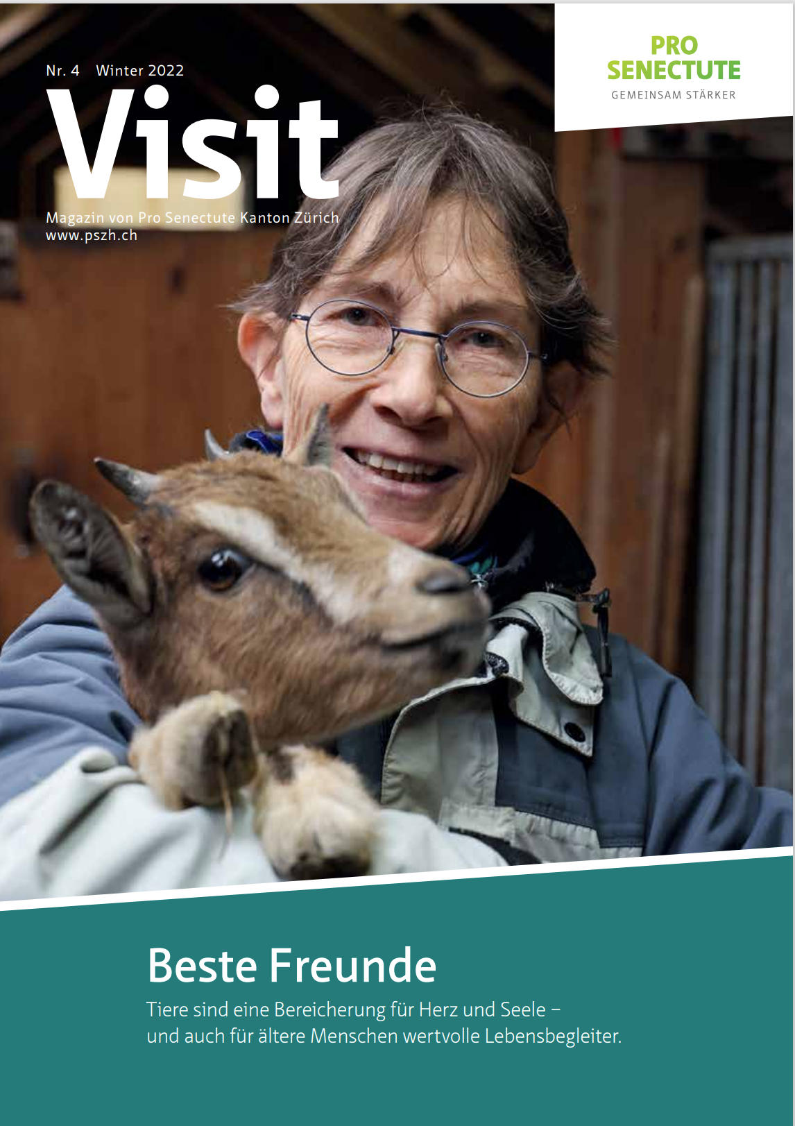 Read more about the article Das Refugium Neumüli im Visit, der Zeitschrift von ProSenectute